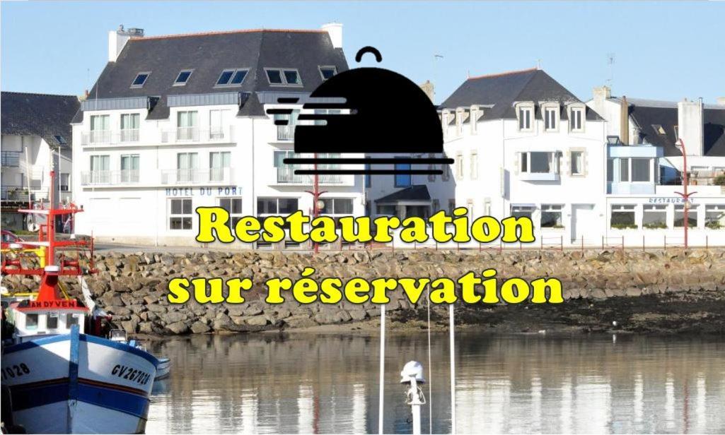 Logis Hotel Du Port Plobannalec Exterior foto